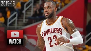 LeBron James Full Highlights vs Hawks 2016 ECSF G1 - 25 Pts, 9 Ast, SICK!