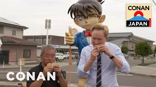 Conan Visits Conan Town In Japan | CONAN on TBS