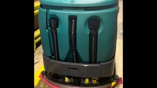 Refurbished Tennant T17 Battery Powered Industrial Disk Floor Scrubber- Serial Number T17-12047