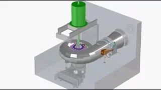 www.hydro-electricity.eu, SIAPRO  Kaplan Turbine design and production Simulation, Турбин Каплана