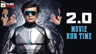 Robo 2.0 MOVIE RUN TIME | Rajinikanth | Amy Jackson | Akshay Kumar | AR Rahman | Mango Telugu Cinema