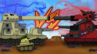 KV-44 Tank VS Demon Tank - Cartoons About Tanks - мультик про танки