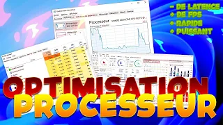 OPTIMISER Son PROCESSEUR Pour le GAMING🔥! Boost de Performances | *Guide 2024*