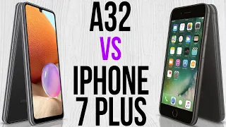 A32 vs iPhone 7 Plus (Comparativo)