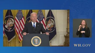 President Biden Delivers Remarks on Efforts to Address Global Transportation Supply Chain Bottleneck