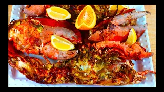 COOKING A GIANT 15 POUND  LOBSTER | SUPER EASY SEAFOOD RECIPE
