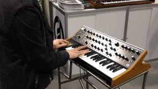 Moog Sub 37 - NAMM 2014 - Gentry Demo