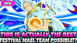 THIS IS THE BEST POSSIBLE FESTIVAL MAEL TEAM THERE IS!? ABSOLUTELY DESTROYS PVP!? (7DS Grand Cross)