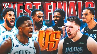 TINDING MATCHUP! Dallas Mavericks vs Minnesota Timberwolves | Series Preview: West Finals