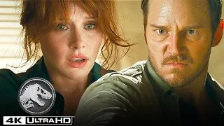 Atrociraptores perseguem Owen e Claire pelas ruas de Malta em 4K HDR | Jurassic World