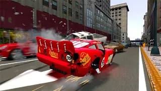 GTA 4 Crazy Lightning McQueen #6