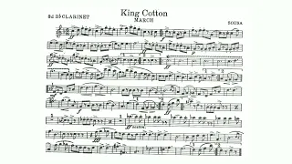 King Cotton March by John Philip Sousa - 3rd B-flat Clarinet