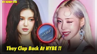 Danielle Speaks Out Amidst HYBE Feud, Winter Claps Back at HYPE !!