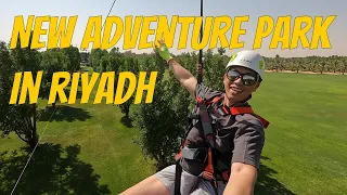 Nofa Adventure Park | Riyadh Zip Line | 103 Challenges Completed #nofaadventurepark #zipline