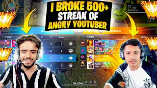 First Time Break 99 Winning Streak 😱Kaal Yt Vs Angry Youtuber 😡girl गुस्सा हो गया ||