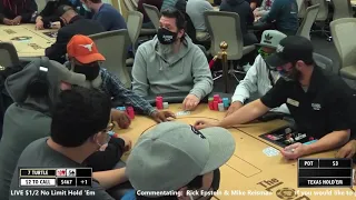 LIVE!! Poker Night at The Lodge - $1/2 NLH Cash Game - 1/20/2021