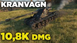 Kranvagn || 10,8K Damage | 5 Kills || World of Tanks