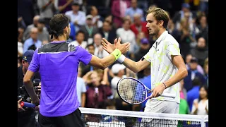 Daniil Medvedev vs Grigor Dimitrov | US Open 2019 Semifinal Highlights