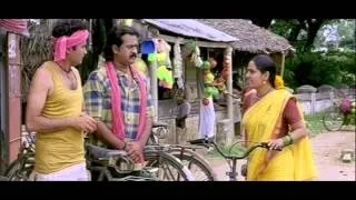 Akka Thangi Movie Scenes - Mohan,Sharan & Shruthi Comedy at Cycle shop