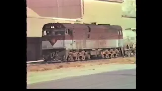 Locomotive 703 on oil train at Ethelton in 1985, Robert Haebich collection