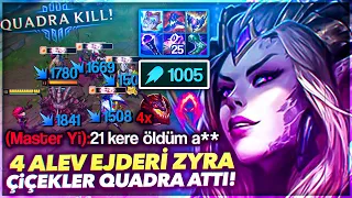 OHA !! 4 ALEV EJDERLİ KARAHASAT ZYRA !! ÇİÇEKLER QUADRA ATIYOR !! VURDUĞUM TEK !! | Ogün Demirci