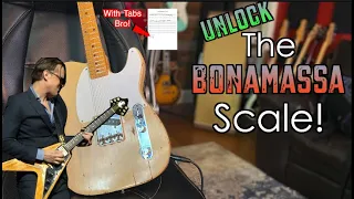 Unlock The Joe Bonamassa Scale and Lick!