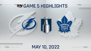 NHL Game 5 Highlights | Lightning vs. Maple Leafs - May 10, 2022