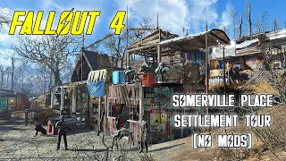 Fallout 4: Somerville Place Settlement Tour (NO MODS)