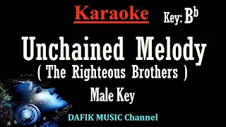 Unchained Melody (Karaoke) The Righteous Brothers Male key Bb