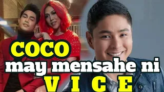 COCO MARTIN may mensahe kay VICE GANDA/ION PEREZ