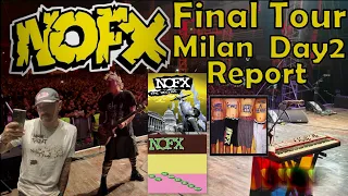 NOFX Final Tour!! Milan Day 2 - L'ultimo giro di giostra?