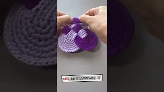 😍 An interesting way to tie a heart | Crochet