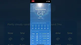 iOS Weather Animations: Windy Day