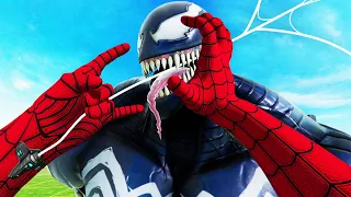 Spiderman FIGHTS Venom (Bonelab Mods)