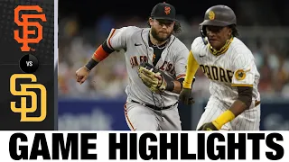 Giants vs. Padres Game Highlights (7/7/22) | MLB Highlights