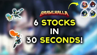 When every stock is a team combo.... - Brawlhalla twitch highlights # 118