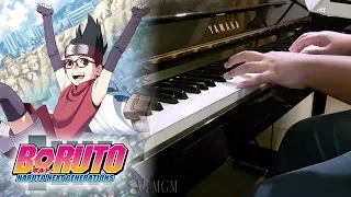 【FULL】[BORUTO Opening / OP 2] "OVER" - Little Glee Monster (Piano)