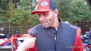 Interview with Matt Gilbert at Laurens County Speedway 2021