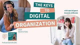 The Keys to Digital Organization with Tech Expert Amanda Jefferson