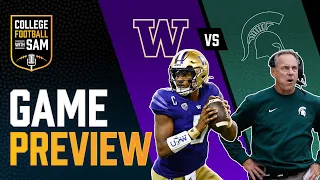 Michigan State vs Washington Preview + Prediction | College Football 2023