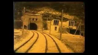 Fahrt anno 1913 mit der Lötschbergbahn (bls)