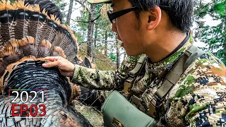FIRED UP Mid-Day Gobbler! A Déjà Vu Turkey Hunt | 2021 Hunting Season EP.03