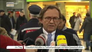 Tarifstreit: Ulrich Weber zu den Verhandlungen mit GDL und EVG am 19.11.2014