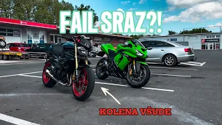 ZE SRAZU JSME MUSELI ODJET?! / MOTOVLOG#3