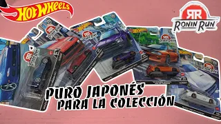 ABRI LA NUEVA COLECCION RONIN RUN DE HOTWHEELS PREMIUM / ¿ESTAN INCREÍBLES TODOS LOS AUTOS?