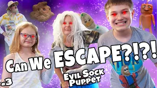 ESCAPE The STINKYVERSE!! Evil Sock Puppet Pt3