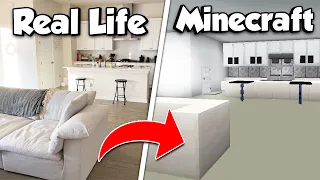 I Built My Real Life House In Minecraft...