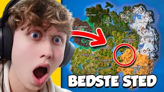 Vi Lander Det Bedste Sted På Mappet I Fortnite!