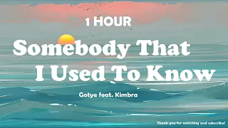 Gotye - Somebody That I Used To Know (feat. Kimbra) ( 1 Hour )