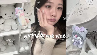 daily life vlog ✿˖| cute outfits, sanrio & miffy stores, pretty views, chaotic picnic w friends